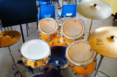 Drum kit.